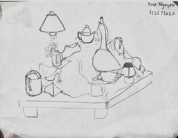 "First Drawing" [2B Pencil]